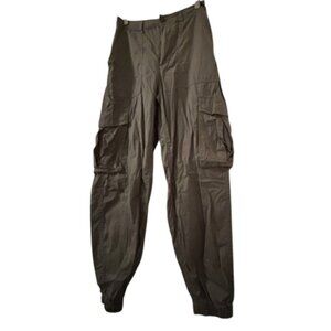 Abercrombie Cargo Pants Y2K Style Army Green Baggy Oversized Utalitarian Size S
